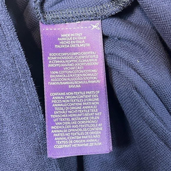 Ralph Lauren Purple Label RLPL XXL 5" Shorts Cotton Terrycloth Buckle Italy Soft - Picture 7 of 11